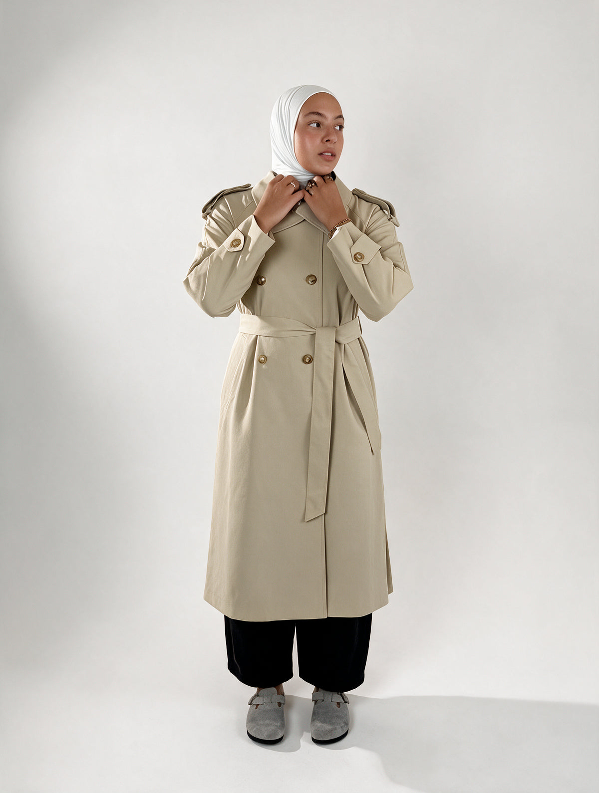 Trench long & cape